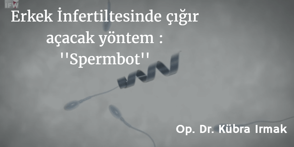 Erkek İnfertiltesi tedavisinde çığır açacak yöntem : ”Spermbot”